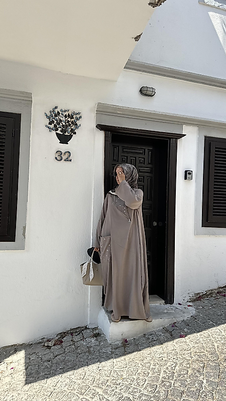 Tensel kupra tasarım elbise
