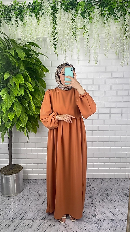 Medine ipeği elbise