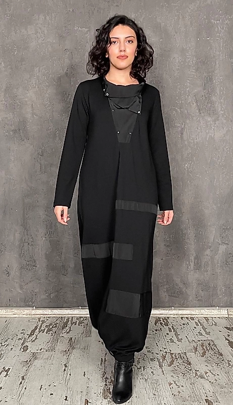 Çelik kumaş elbise