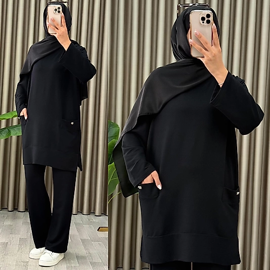 Pantolonlu rahat takım